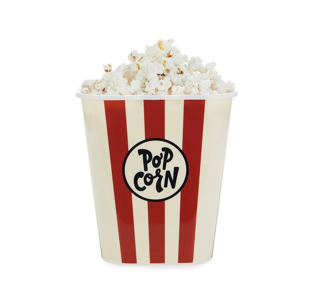Balvi Popcorn-Schale Retro rot, 3 Liter PP Kunststoff - Bild 2