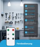 Aigostar LED Solarleuchte Außenbereich 11m Kabel mit Fernbedienung Bild 5