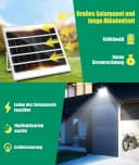 Aigostar Solar LED Flutlichtstrahler IP66 mit Fernbedienung Bild 1