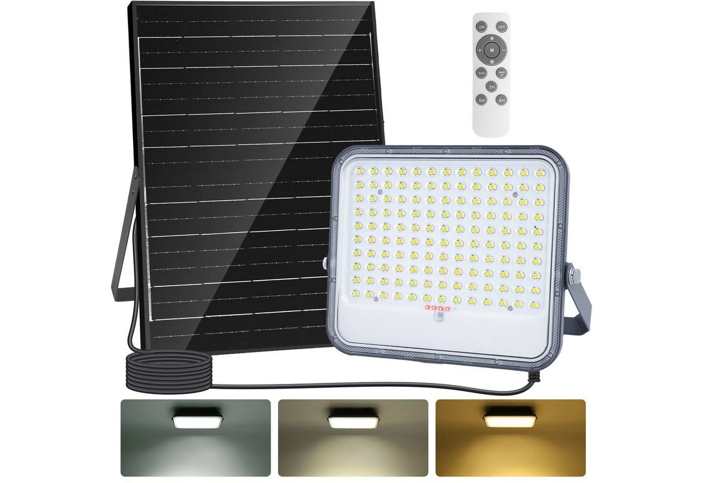 Aigostar Flutlichtstrahler Solar LED Außen - Bild 2