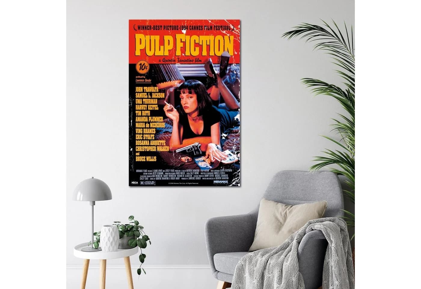 PYRAMID Poster Pulp Fiction Uma Thurman 61 x 91,5 cm - Bild 3