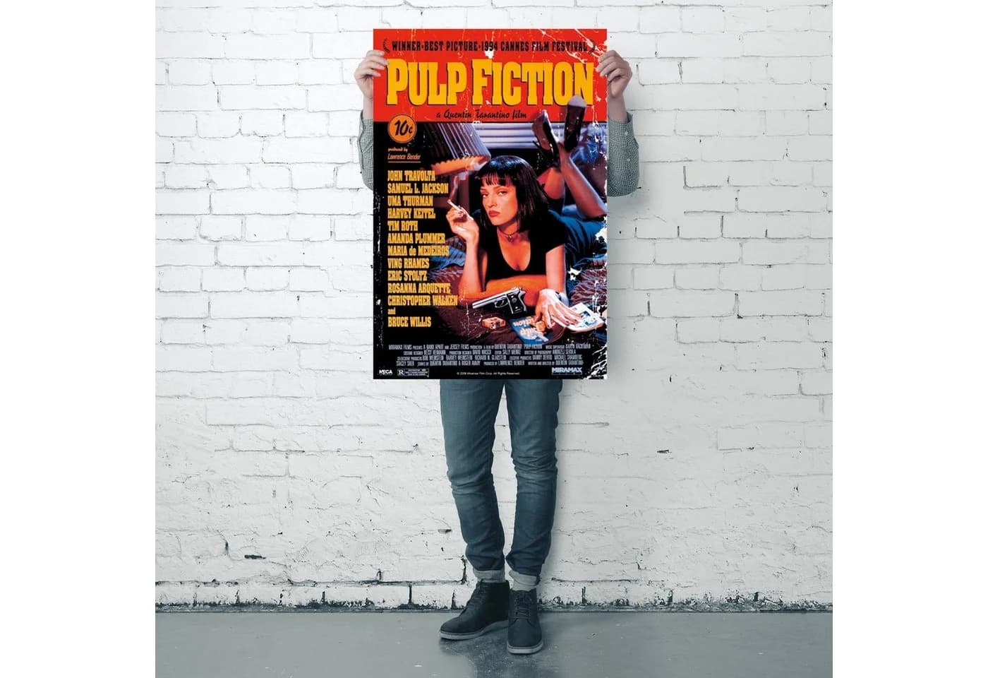 PYRAMID Poster Pulp Fiction Uma Thurman 61 x 91,5 cm - Bild 4