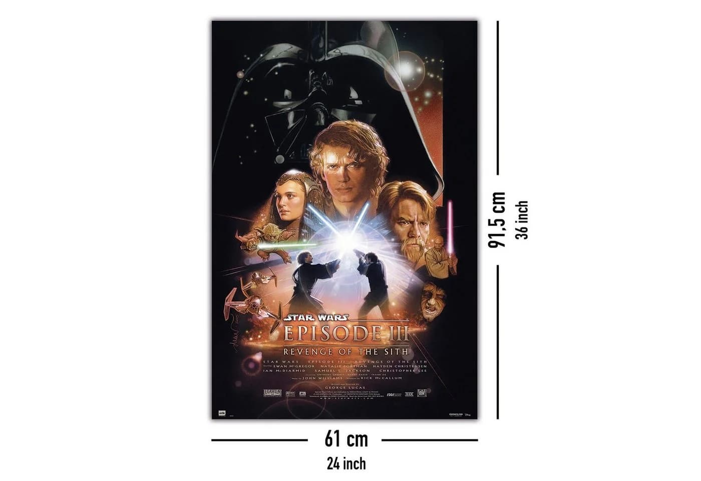Grupo Erik Star Wars Poster Episode 3 Revenge of the Sith - Bild 5