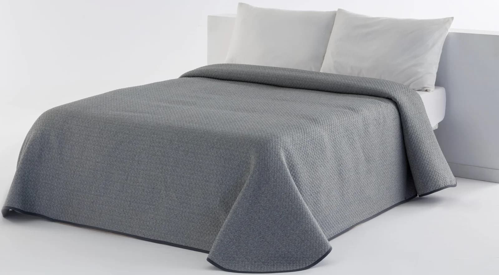 OTTO home Tagesdecke Annika Grau Gesteppt 250x280 cm
