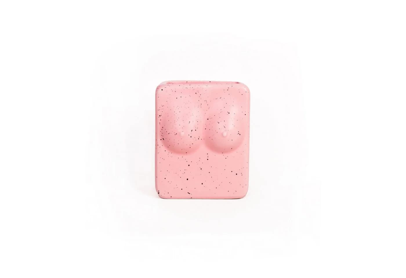 Helio Ferretti Zahnbürstenhalter Tits Rosa Keramik