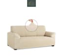 Belmarti Elastischer Sofahusse Beige Baumwollmix Bild 2