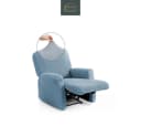 Belmarti Sesselhusse Bezug elastisch Baumwollmix blau Bild 2