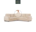 Belmarti Ecksofahusse 1-teilig Elastisch Beige Baumwollmix Bild 2