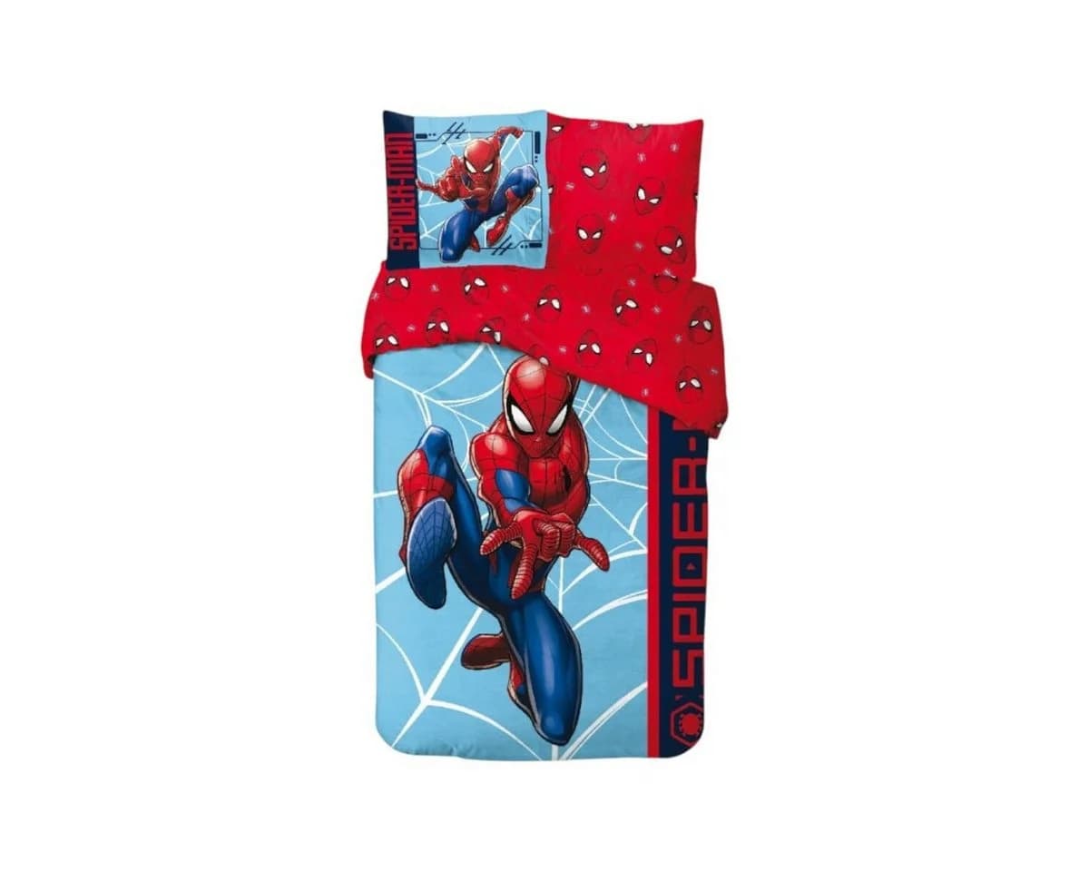 Spiderman Kinderbettwäsche Action Bettwäsche