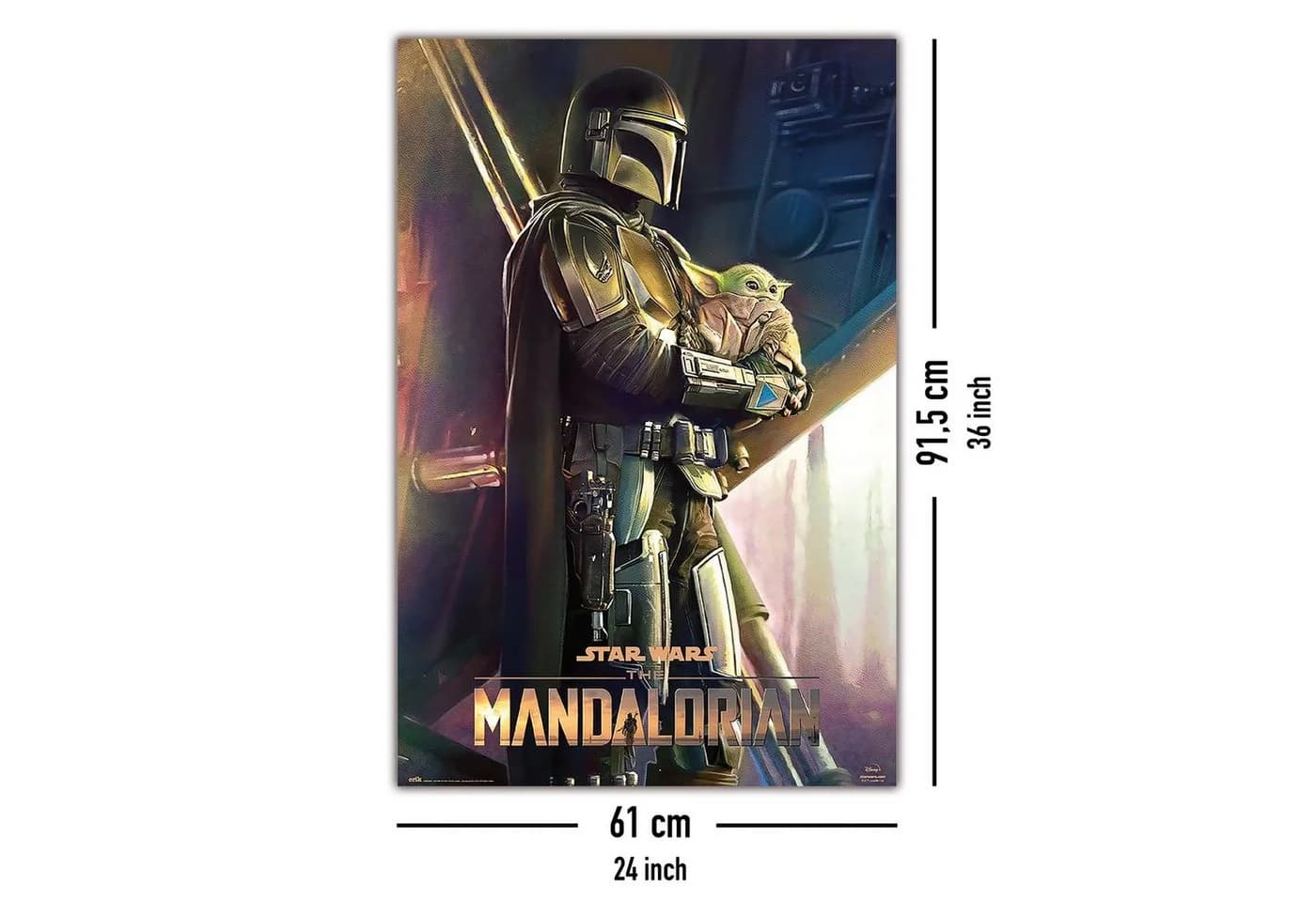 Grupo Erik The Mandalorian Poster A Clan Of Two - Bild 5