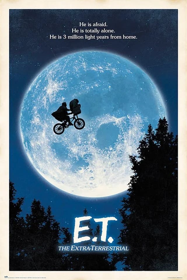 Grupo Erik E.T. Poster Der Außerirdische The Extra-Terrestrial (US) 61 x 91,5 cm - Bild 2