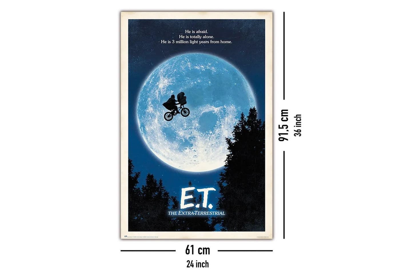 Grupo Erik E.T. Poster Der Außerirdische The Extra-Terrestrial (US) 61 x 91,5 cm - Bild 5