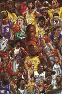 Grupo Erik Poster Basketball Superstars M. Jordan, L. James, K. Bryant Bild 2