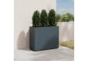 Herstera Garden Pflanzkübel Cube Anthrazit Metall Bild 1