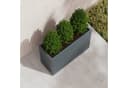 Herstera Garden Pflanzkübel Cube Anthrazit Metall Bild 5
