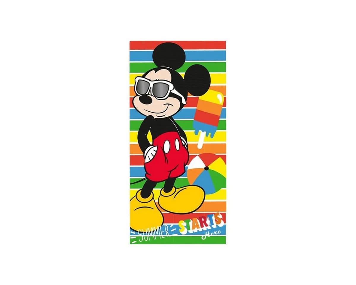 Disney Badetuch Mickey Mouse Summer 100% Baumwolle