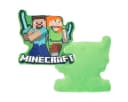 Minecraft Dekokissen 3D Grün 40 cm Kuschelkissen Bild 1