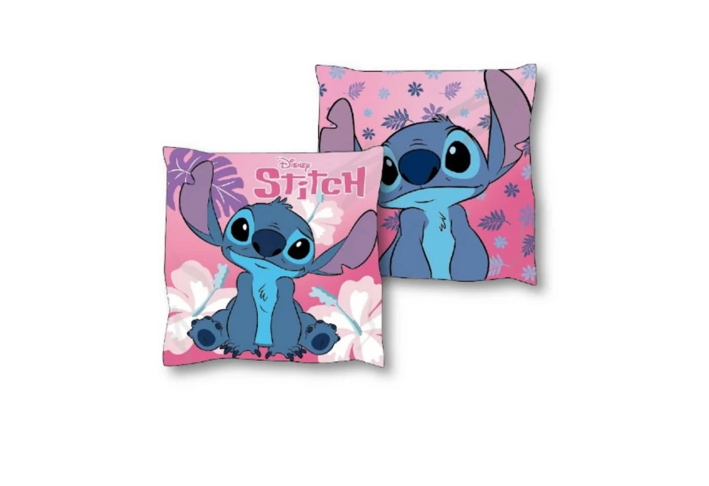 Lilo & Stitch Dekokissen Rosa 38x38 cm Disney Motiv