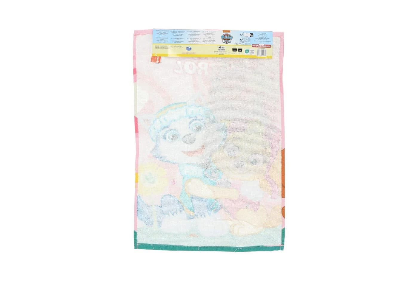 PAW PATROL Handtuch-Set 2-tlg. Bunt mit Chase, Marshall & Skye