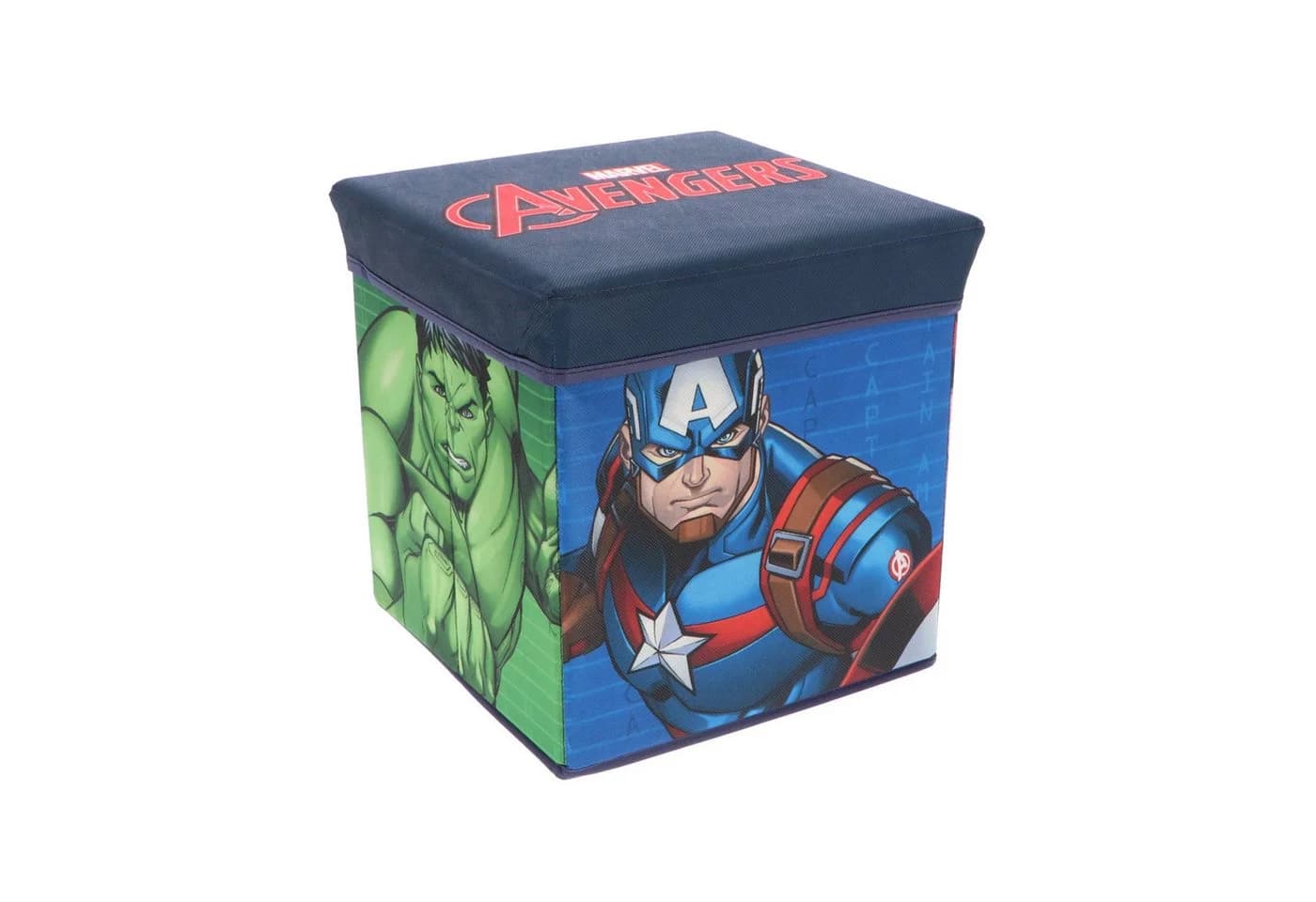 The AVENGERS Aufbewahrungsbox mit Sitz Stuhl 30x30x30 cm Kinderzimmer - Bild 2