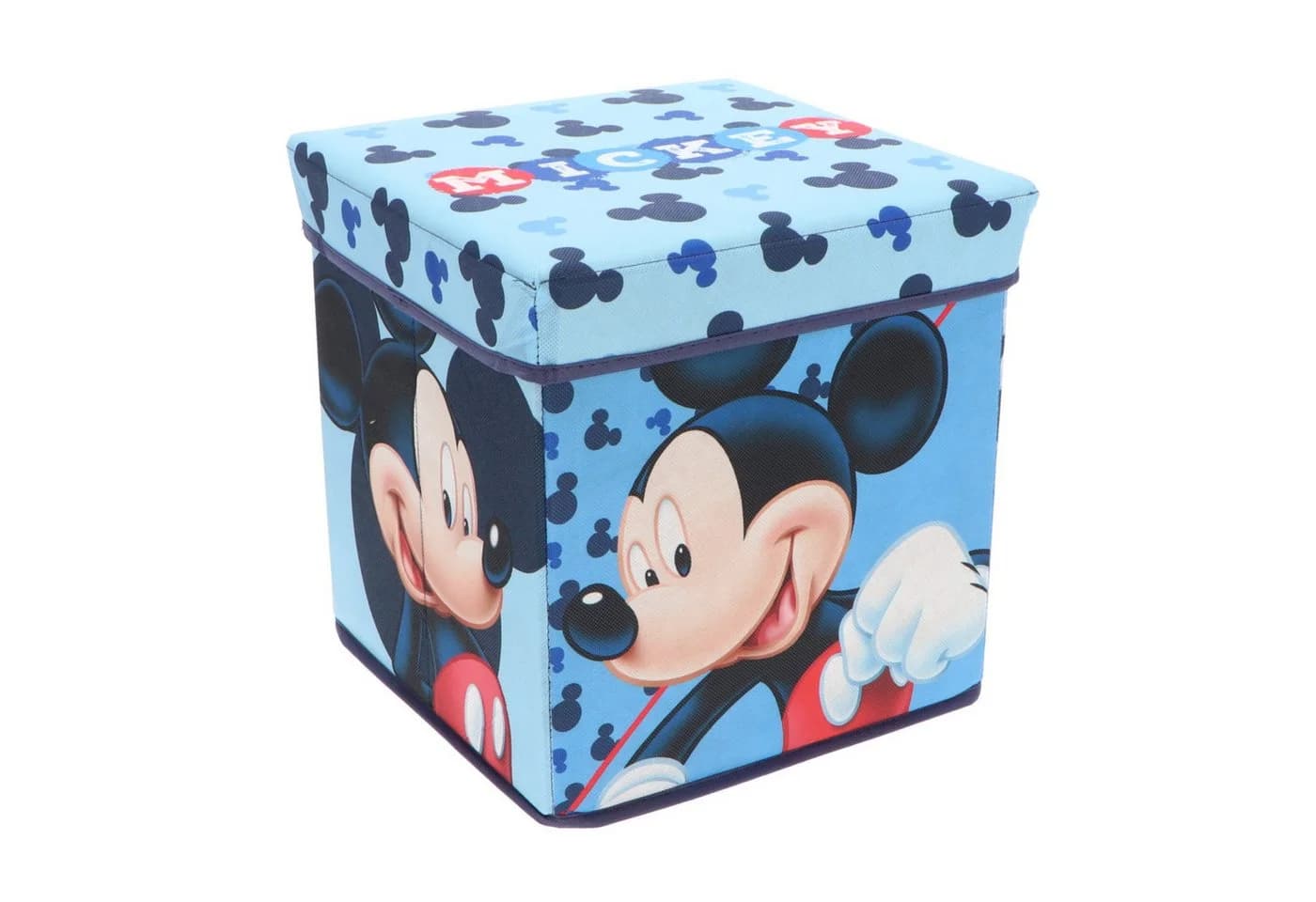 Disney Aufbewahrungsbox Sitzhocker Mickey Maus 30x30x30 cm - Bild 2