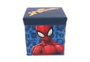 Spiderman Aufbewahrungsbox Sitzhocker 2-in-1 Blau 30x30x30 cm Bild 2