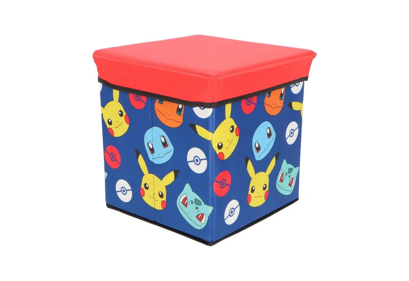 POKÉMON Sitzhocker Aufbewahrungsbox Blau - Bild 2