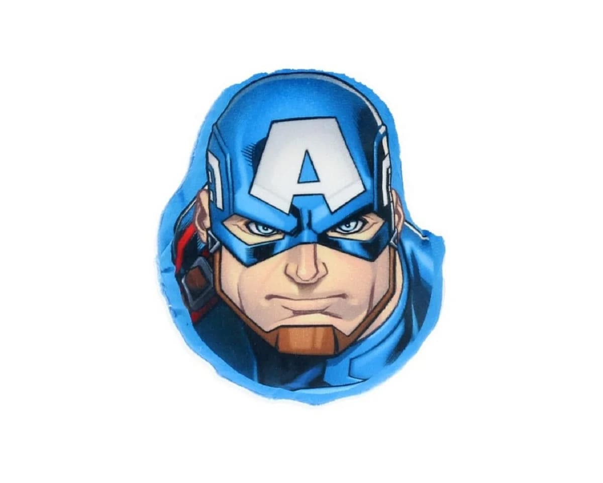 The AVENGERS Captain America Mini-Kissen 3D Dekokissen 15 cm - Bild 2