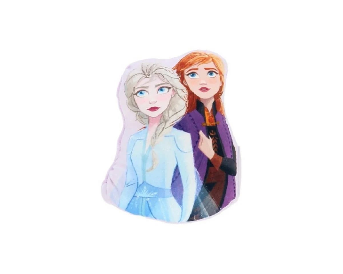 Disney Frozen Mini Dekokissen Elsa & Anna 3D Design 15cm - Bild 2