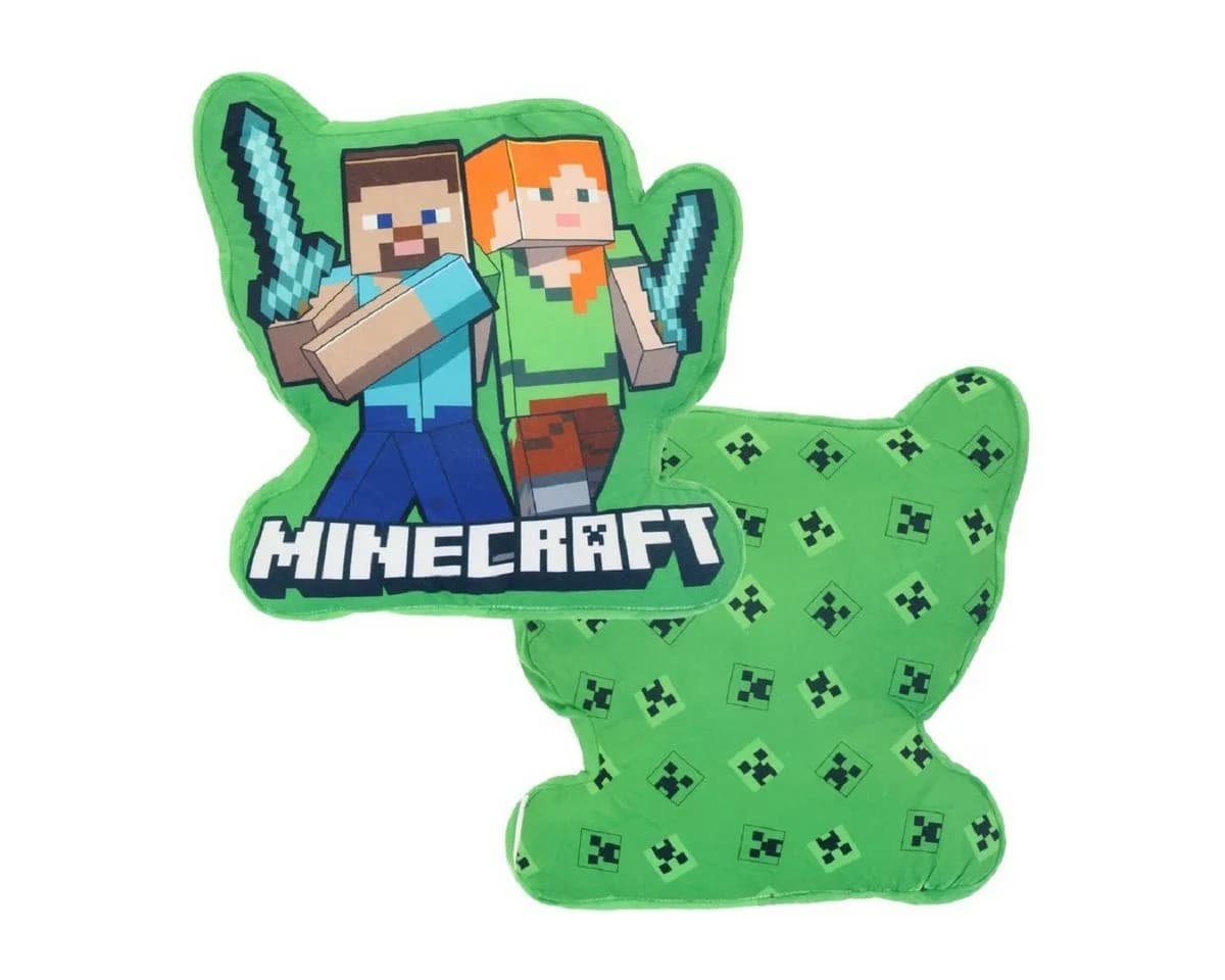 Minecraft Dekokissen 40 cm Grün Kinderzimmer - Bild 2