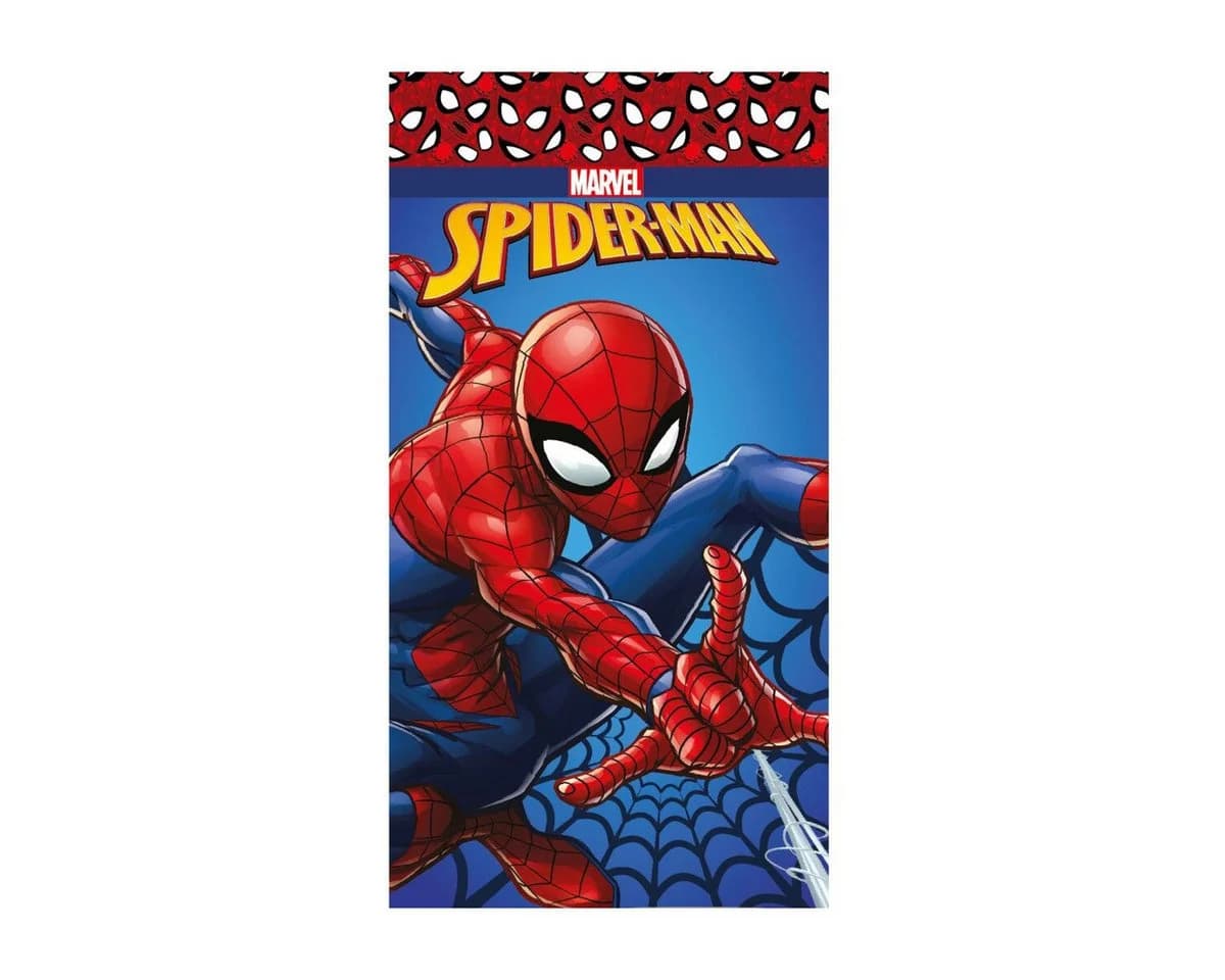 Spiderman Badetuch Spider-Man Action Web Strandtuch 70x140 cm