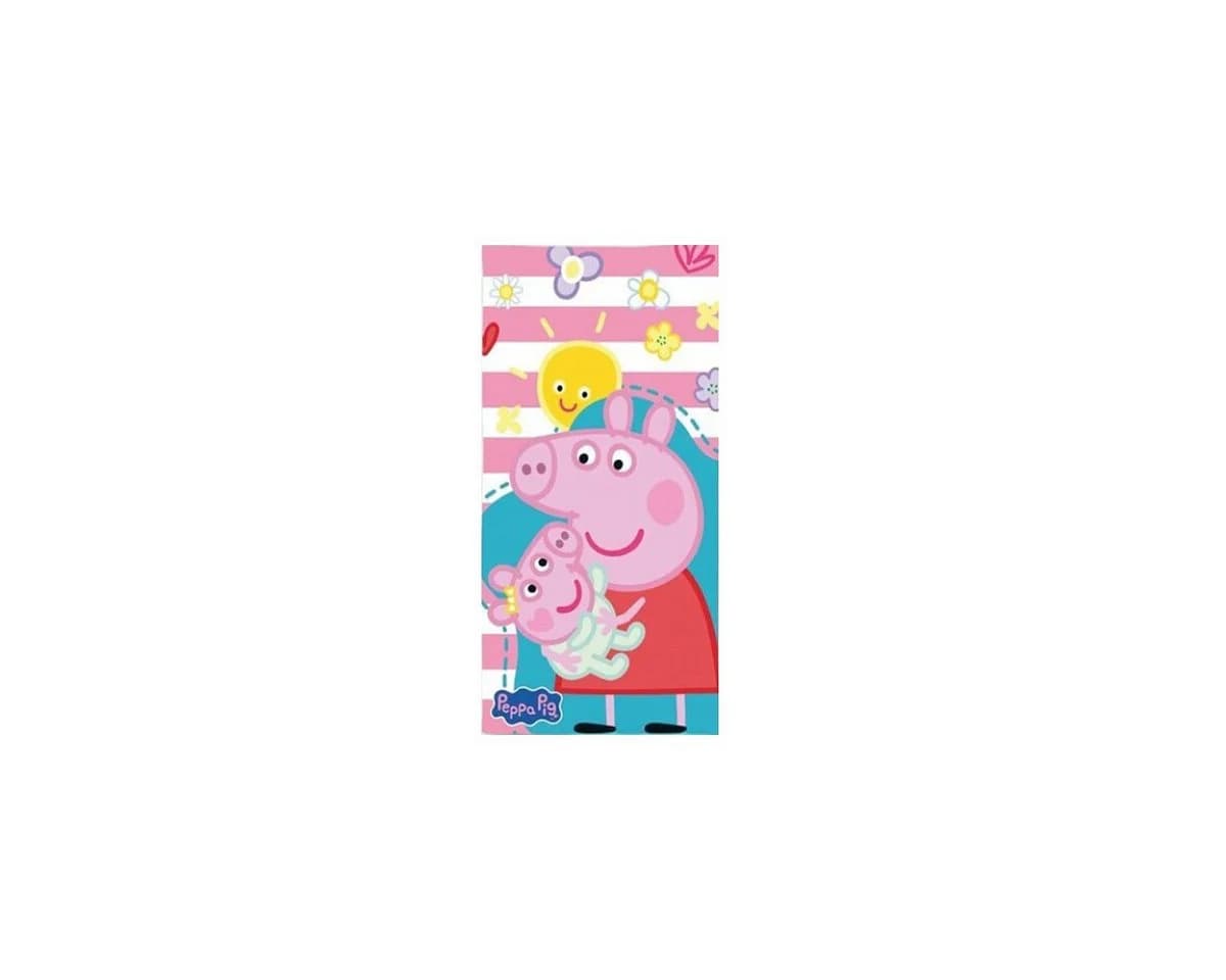 Peppa Pig Badetuch Peppa Wutz Little Love Strandtuch Bunt