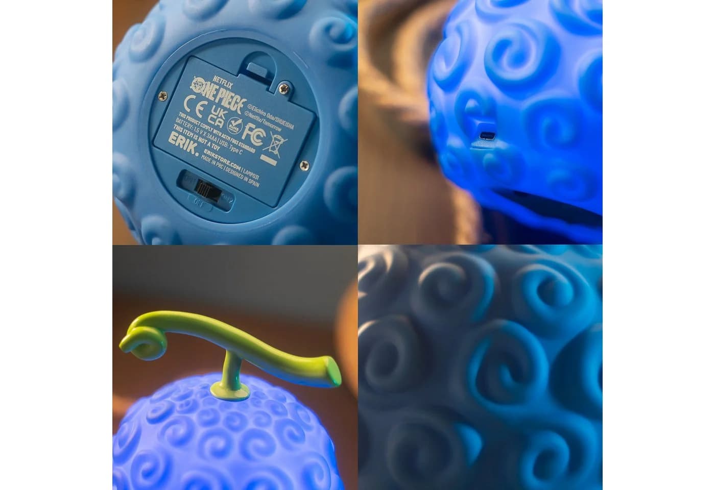 Grupo Erik One Piece Gum Gum Frucht LED-Dekolampe - Bild 5
