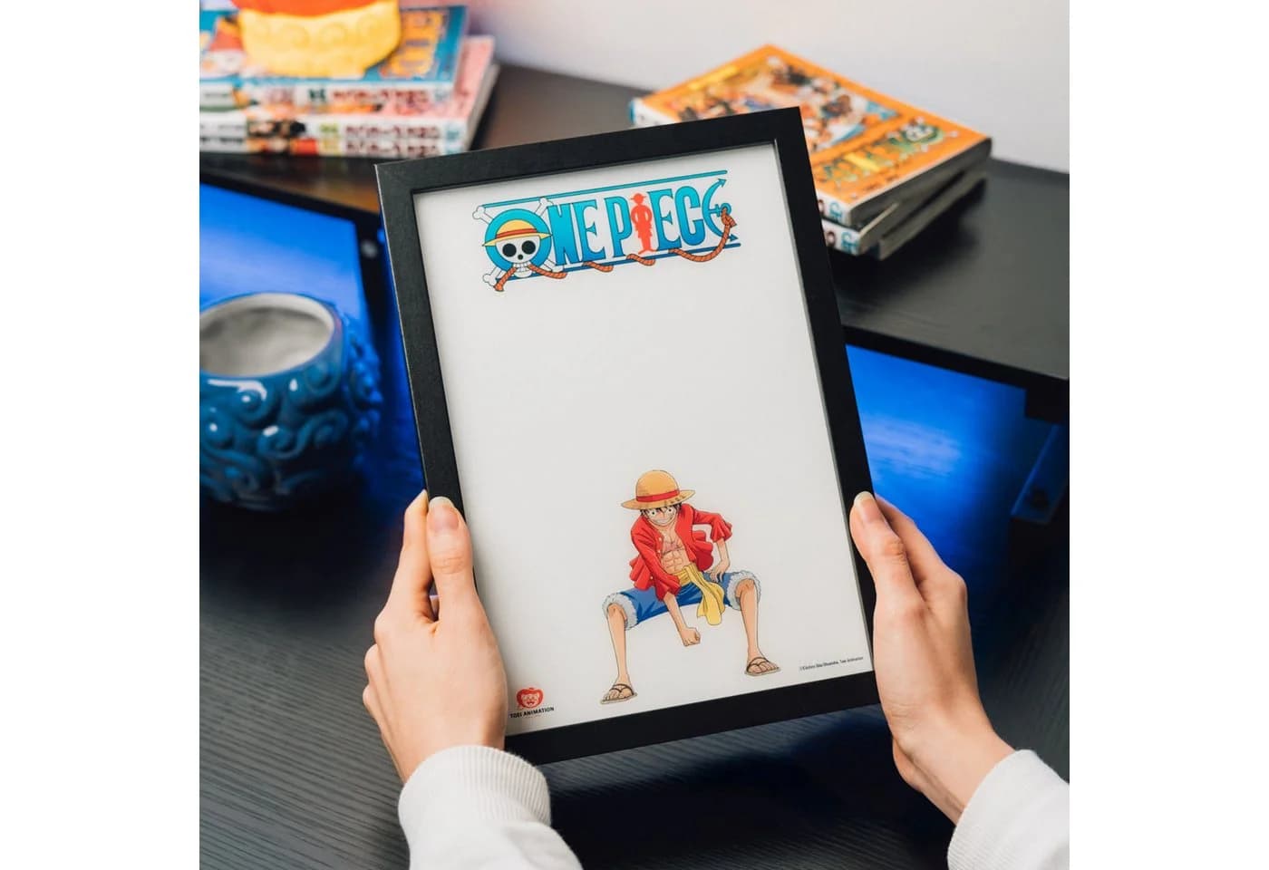Grupo Erik One Piece Luffy LED Rahmenlampe mit dimmbarer Beleuchtung - Bild 5