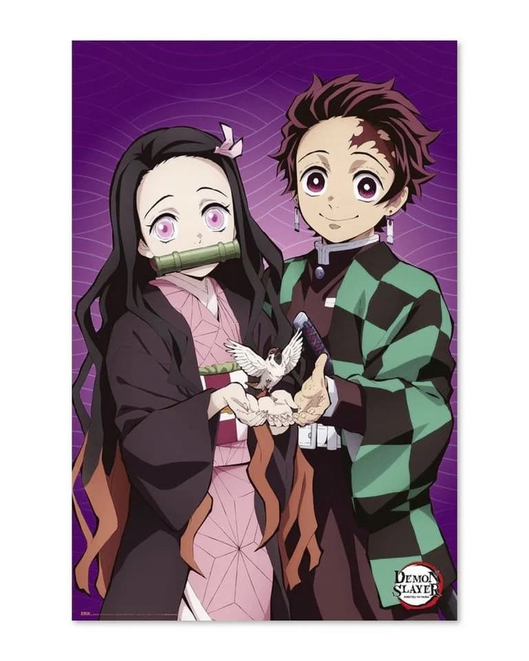 Grupo Erik Poster Demon Slayer Tanjiro & Nezuko 61x91,5 cm - Bild 2