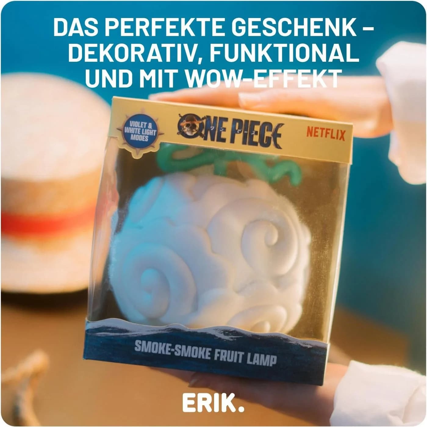 Grupo Erik One Piece Smoke Frucht LED-Dekolampe - Bild 4