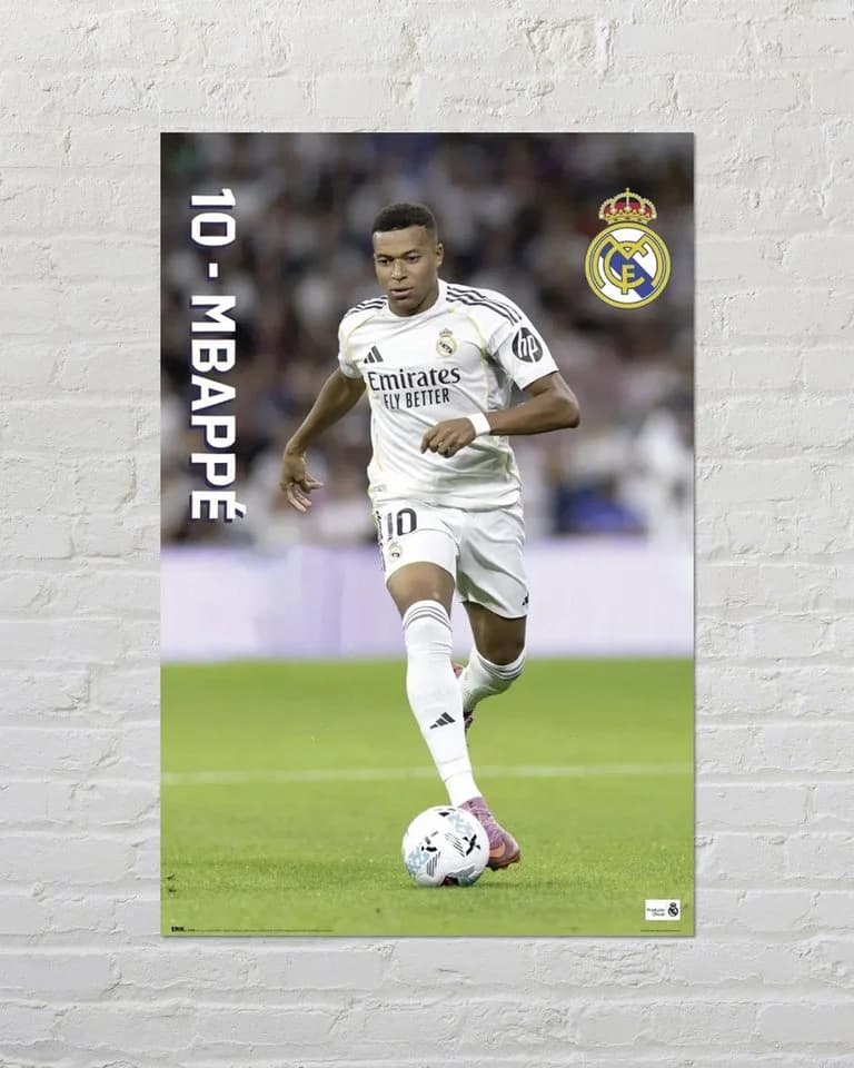 Grupo Erik Poster Real Madrid Mbappé Wanddekoration - Bild 5