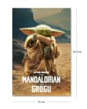 Grupo Erik Poster The Mandalorian & Grogu 61 x 91,5 cm Bild 1