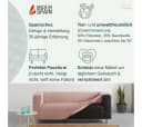 Belmarti Sesselhusse Grau Elastischer Baumwollmix Bezug Bild 4
