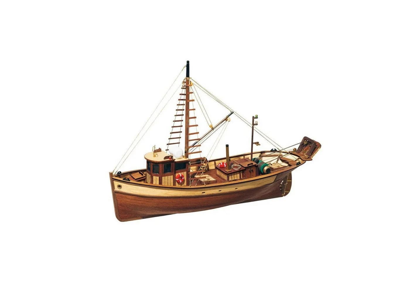 OcCre Modellbausatz Palamos 1:45 Schiffsbausatz mit Ständer