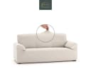 Belmarti Sofahusse Chenille Beige Luxuriöser Sofabezug Made in Spain Bild 2