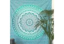 Wiladu Mandala Tuch XXL Wandteppich Strandtuch Blau Bild 1