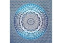 Wiladu Mandala Tuch XXL Wandteppich Strandtuch Blau Bild 2