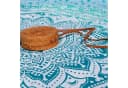 Wiladu Mandala Tuch XXL Wandteppich Strandtuch Blau Bild 3