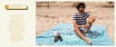 Wiladu Mandala Tuch XXL Wandteppich Strandtuch Blau Bild 5