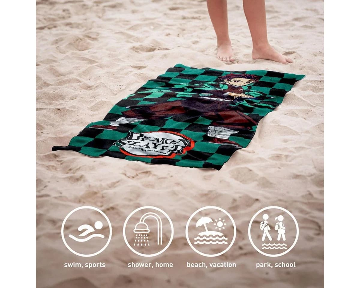 Cerda Strandtuch Demon Slayer 70x140 cm Polyester - Bild 5