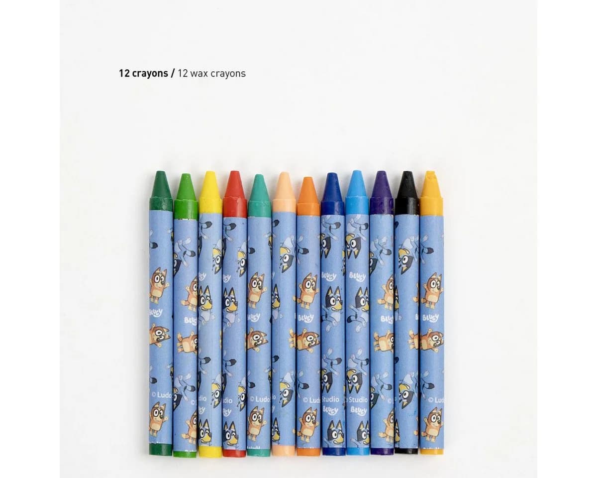 Bluey Kinder Ausmalset Bunt Kreativset - Bild 4