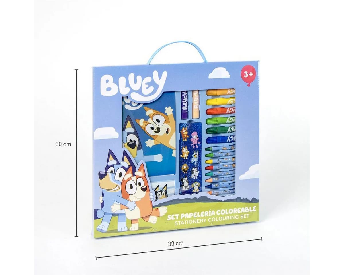 Bluey Kinder Ausmalset Bunt Kreativset - Bild 5
