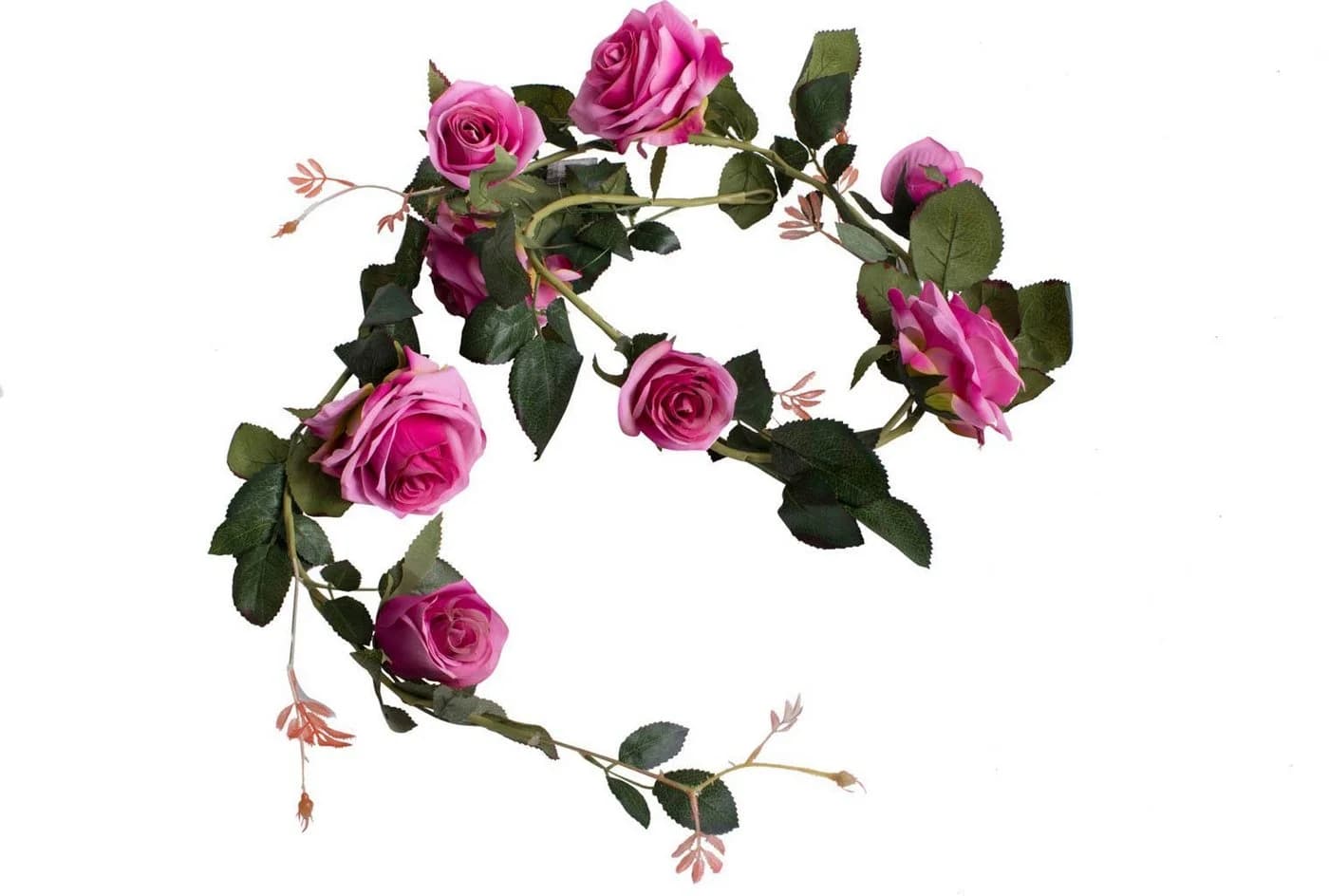 Kunstblume Rosengirlande Dijon Rose, Botanic-Haus - Bild 2