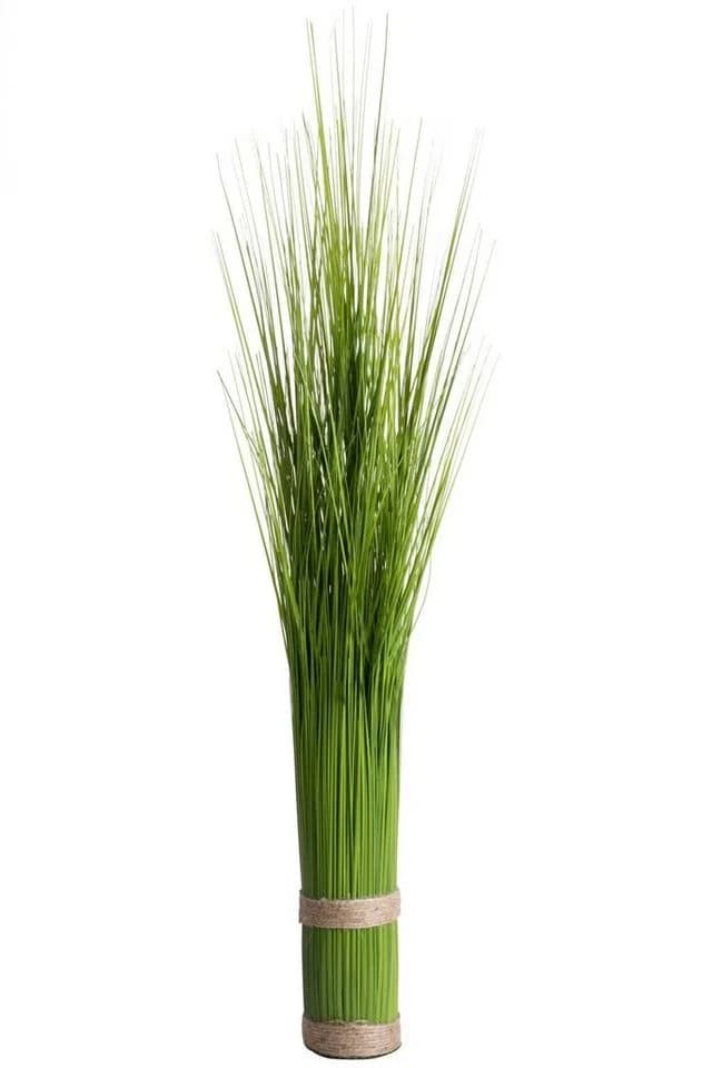 BOTANIC-HAUS Kunstgras Arrangement Selbststehend Grün 90cm - Bild 2